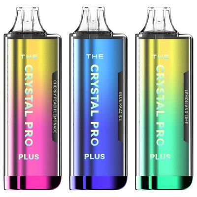 The Crystal Pro Plus 4000 Disposable Vapes Puff Pod Box of 10