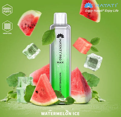 Watermelon ice - Zero Nicotine Hayati Crystal Pro Max 