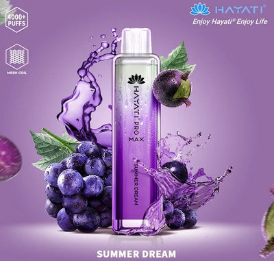 Summer Dream - Zero Nicotine Hayati Crystal Pro Max 