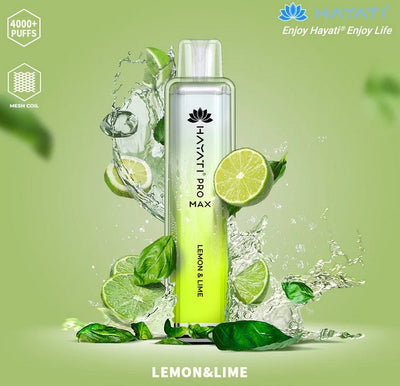 Lemon & lime - Zero Nicotine Hayati Crystal Pro Max 