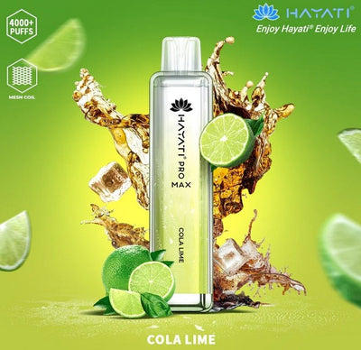 Cola lime - Zero Nicotine Hayati Crystal Pro Max 