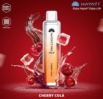 Cherry cola - Zero Nicotine Hayati Crystal Pro Max 