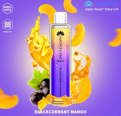 Blackcurrant mango - Zero Nicotine Hayati Crystal Pro Max 