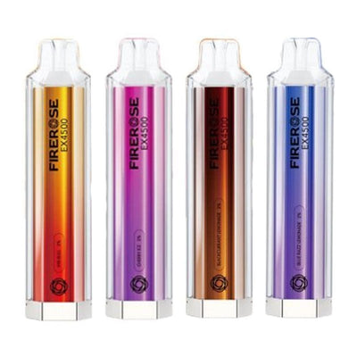 Elux Firerose EX4500 Puff Disposable Vapes (Box of 10)