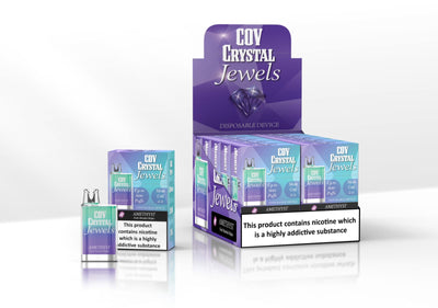 COV Crystal Jewels 600 Puff Disposable Vape Pod - 20mg