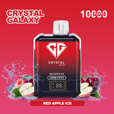Crystal Galaxy 10000 Puffs Disposable Vape Pod Box of 10