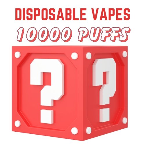 Disposable Vapes Mystery Box - 10000 Puffs - Pack of 10