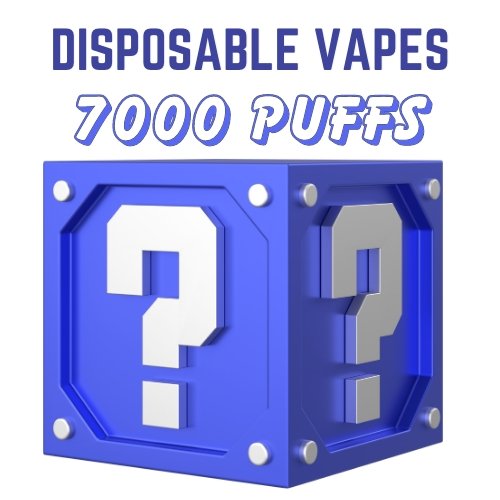 Disposable Vapes Mystery Box - 7000 Puffs - Pack of 10