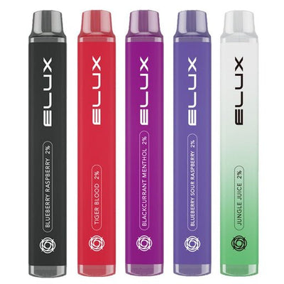 Elux Legend Mini 600 Puffs Disposable Vapes - Pack of 10