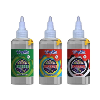 Kingston E-liquids Sweets 500ml Shortfill