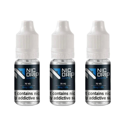 NIC DRIP - 70VG - 18MG - NICOTINE SHOT