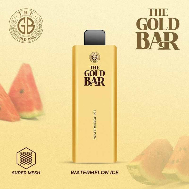 Watermelon Ice - Gold Bar 4500 vape - Neno Vapes