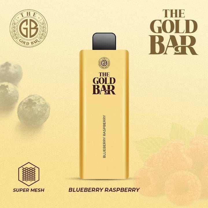 Blueberry raspberry - Gold Bar 4500 vape - Neno Vapes