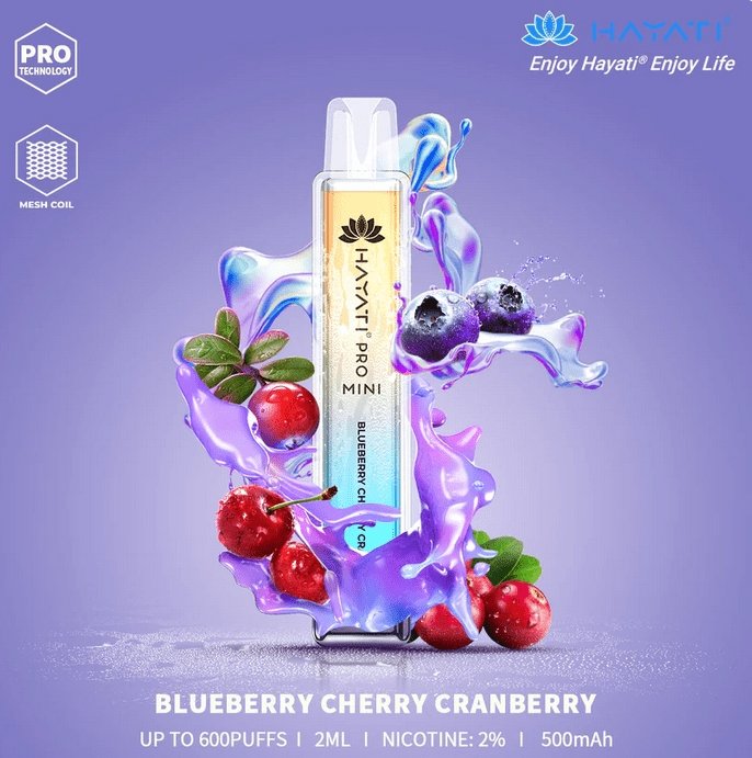 Blueberry cherry cranberry - Hayati Crystal Mini Pro