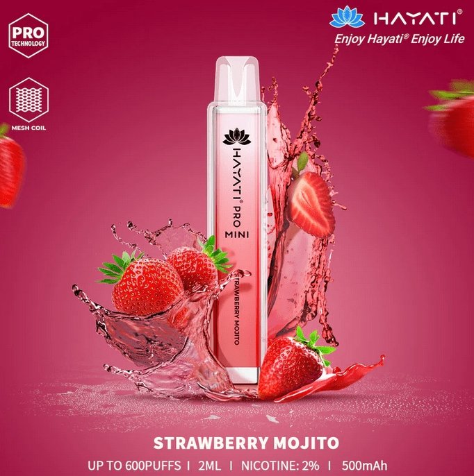 Strawberry Mojito - Hayati Crystal Mini Pro