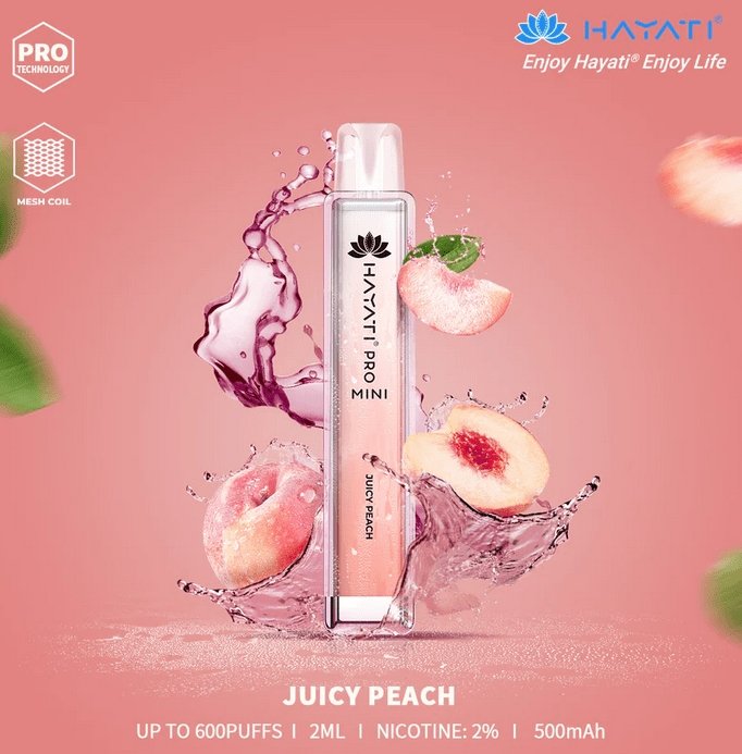 Juicy Peach - Hayati Crystal Mini Pro