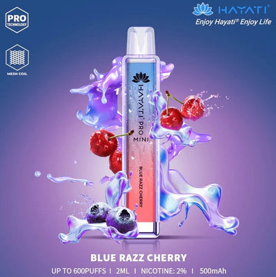 Blue Razz Cherry - Hayati Crystal Mini Pro